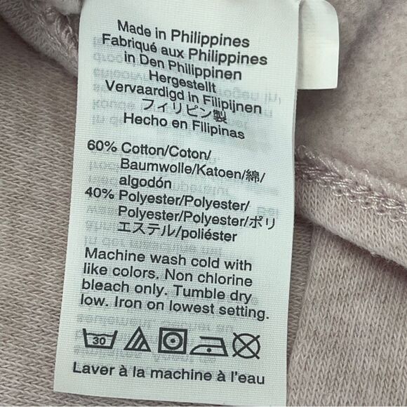 Crewcuts Blush Pink Sweatshirt Ruffle Bottom size 14 - Picture 5 of 8